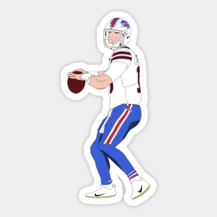 trubisky the buffalo pride Sticker